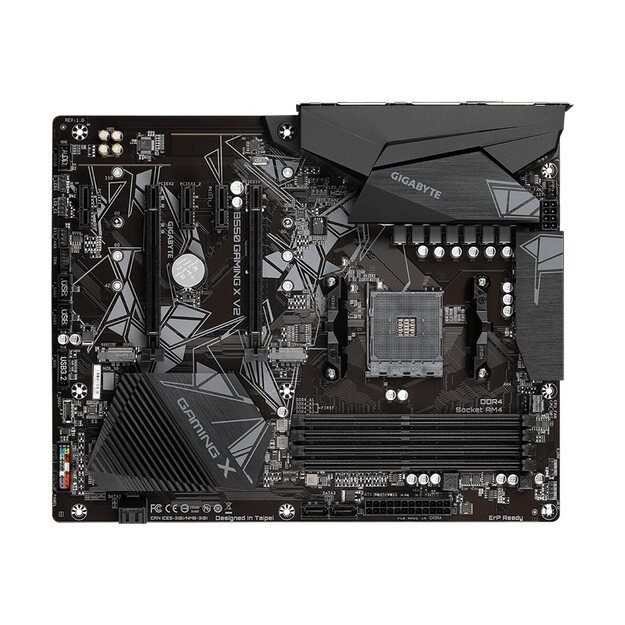 Pagrindinė plokštė GIGABYTE B550 GAMING X V2 AM4 DDR4 2xM.2 4xSATA HDMI ATX MB