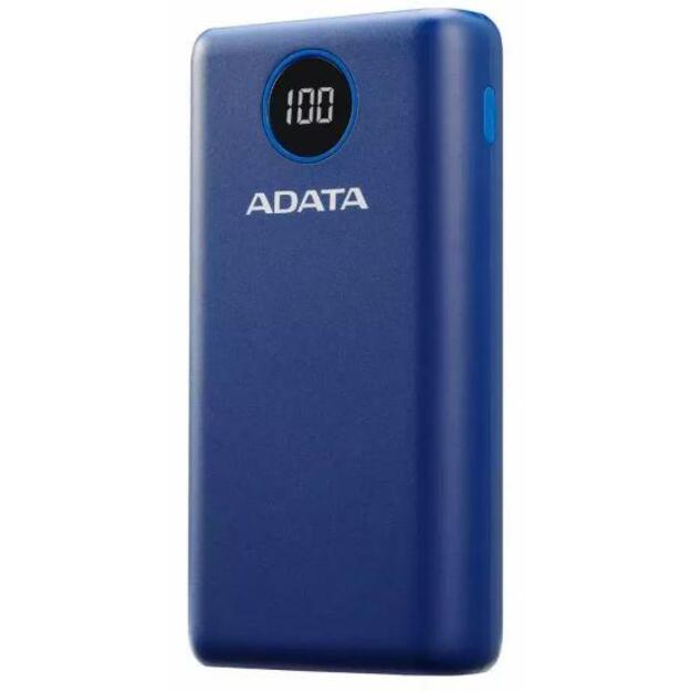 POWER BANK USB 20000MAH BLUE/AP20000QCD-DGT-CDB ADATA