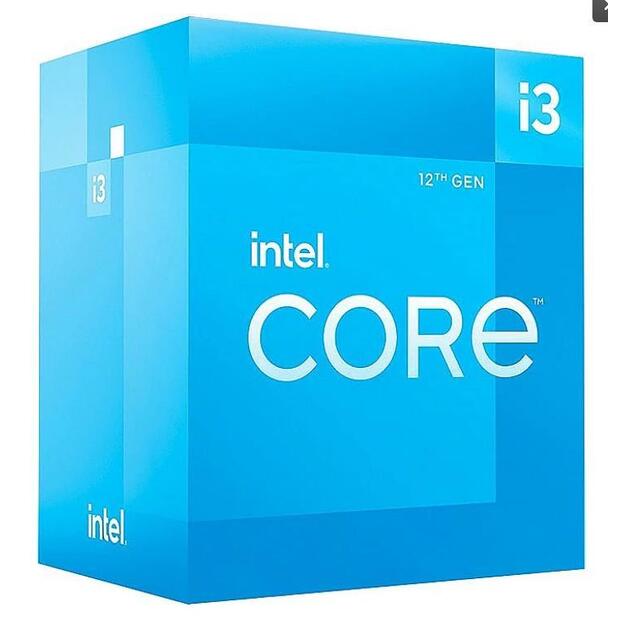 Procesorius CPU|INTEL|Desktop|Core i3|i3-12100F|Alder Lake|3300 MHz|Cores 4|12MB|Socket LGA1700|58 Watts|BOX|BX8071512100FSRL63
