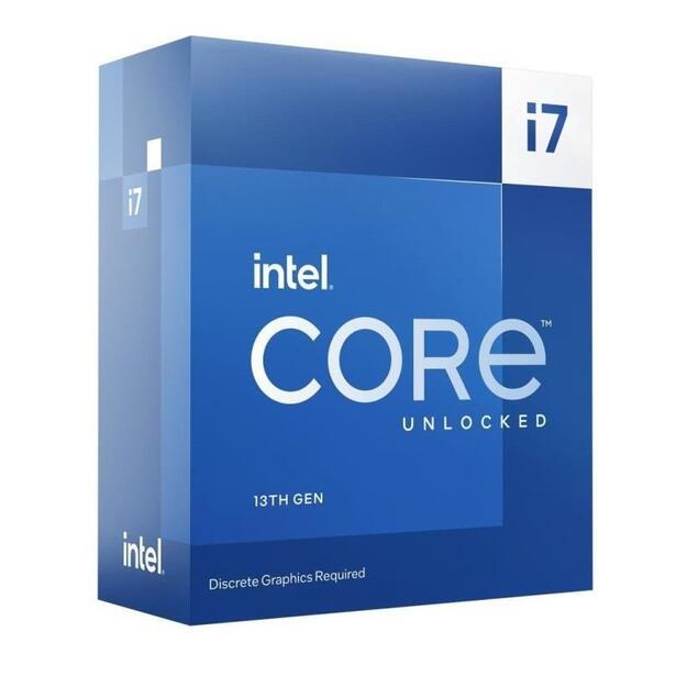 Procesorius CPU|INTEL|Desktop|Core i7|i7-13700K|Raptor Lake|3400 MHz|Cores 16|24MB|Socket LGA1700|125 Watts|GPU UHD 770|BOX|BX8071513700KSRMB8