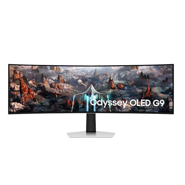 SAMSUNG LS49CG934SUXEN 49inch DWQHD 240Hz QD-OLED 0.1ms 1800R 250cd/m2 1000000:1 USB-C Cable DisplayPort micro HDMI