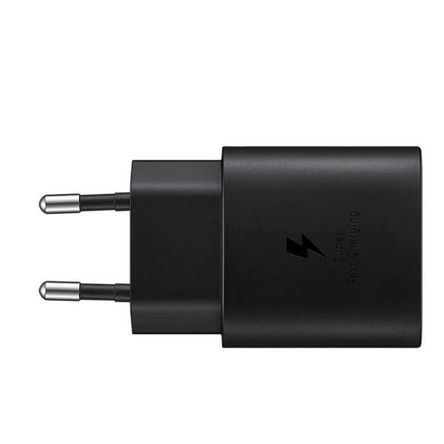 SAMSUNG Mains charger RAPIDE 25W Port USB Type C without cable black