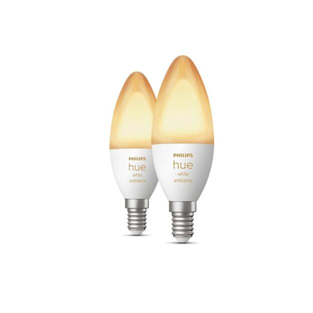 Išmanioji lemputė |PHILIPS|Power consumption 4 Watts|Luminous flux 470 Lumen|6500 K|220V-240V|Bluetooth|929002294404