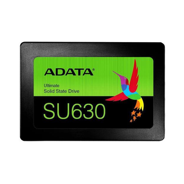 SSD|ADATA|SU630|1.92TB|SATA|3D QLC|Write speed 450 MBytes/sec|Read speed 520 MBytes/sec|2,5 |TBW 400 TB|MTBF 2000000 hours|ASU630SS-1T92Q-R