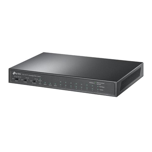 Switch|TP-LINK|TL-SL1311P|Desktop/pedestal|8x10Base-T / 100Base-TX / 1000Base-T|PoE+ ports 8|65 Watts|TL-SL1311P