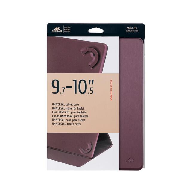 TABLET CASE 9,7-10,5  /10/3147 BURGUNDY RED RIVACASE