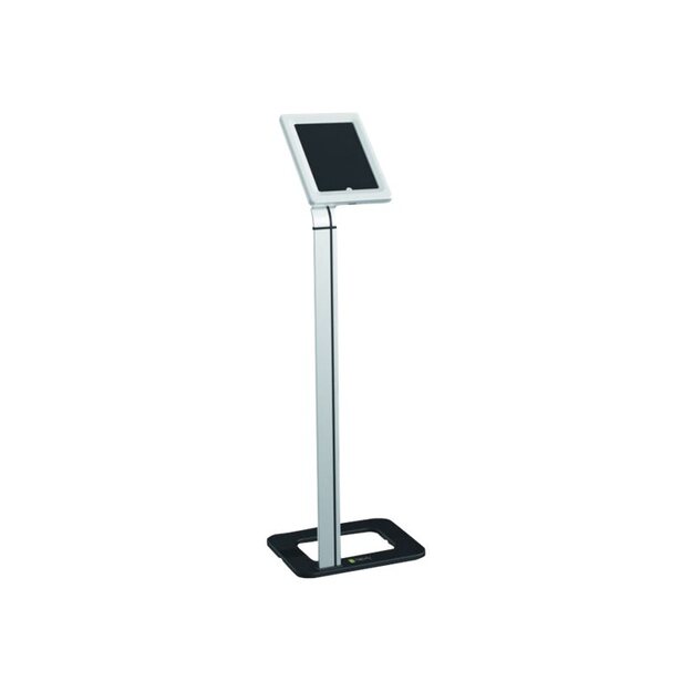 TECHLY 026197 Uniwersal floor stand for iPad and tablets 9.7-10.1 with key lock