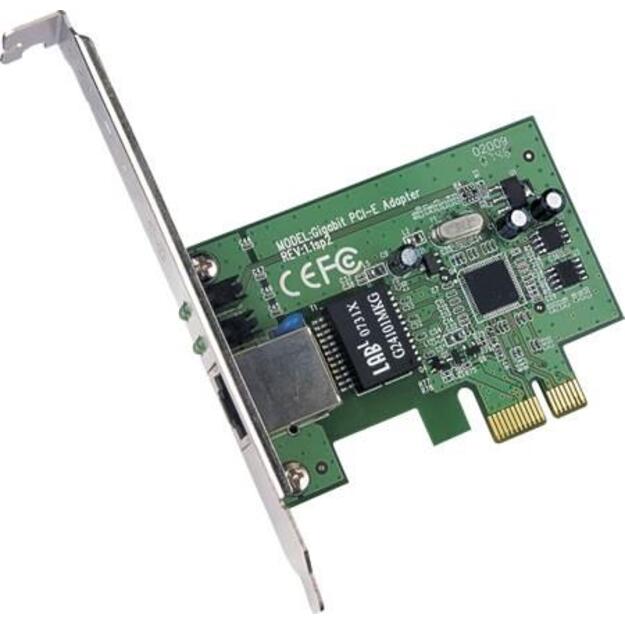 Tinklo plokštė TP-LINK PCIe x1 Gigabit NIC