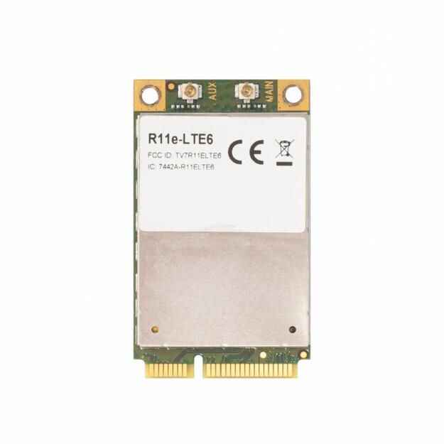 Tinklo plokštė WRL ADAPTER LTE MINI PCI-E/R11E-LTE6 MIKROTIK