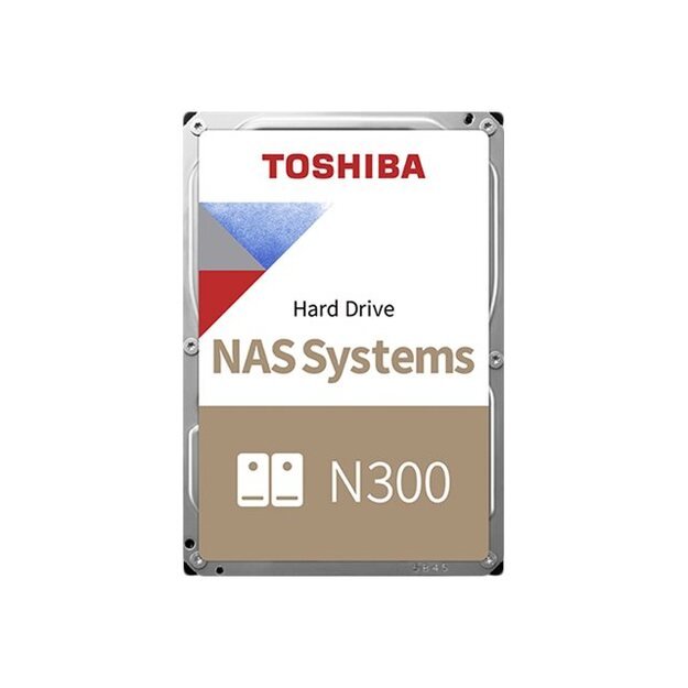TOSHIBA N300 NAS Hard Drive 4TB SATA 3.5inch 7200rpm 256MB Bulk