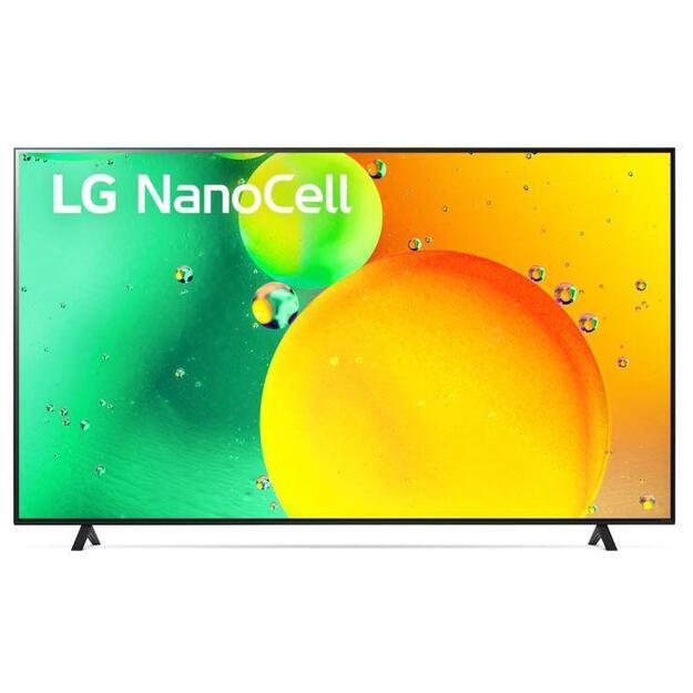 TV Set|LG|86 |4K/Smart|3840x2160|Wireless LAN|Bluetooth|Black|86NANO753QA