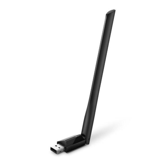 USB belaidžio tinklo Wi-Fi adapteris TP-LINK AC600 High Gain Dual Band USB2.0 1 high gain antenna