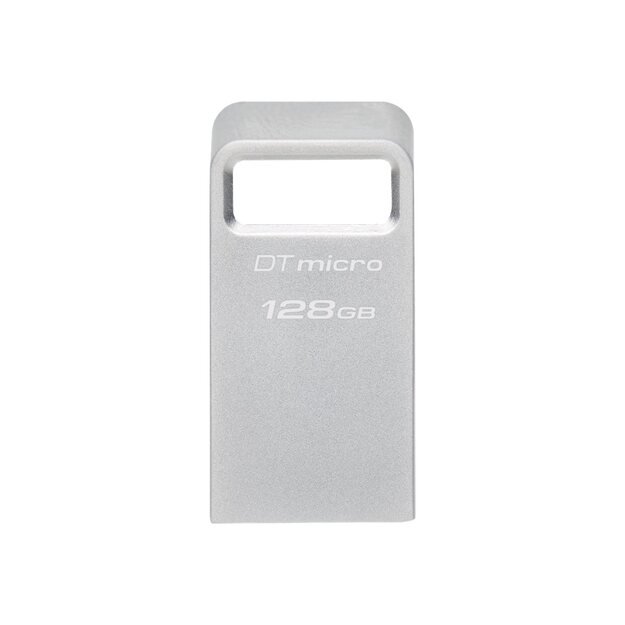 USB raktas KINGSTON 128GB DataTraveler Micro 200MB/s Metal USB 3.2 Gen 1