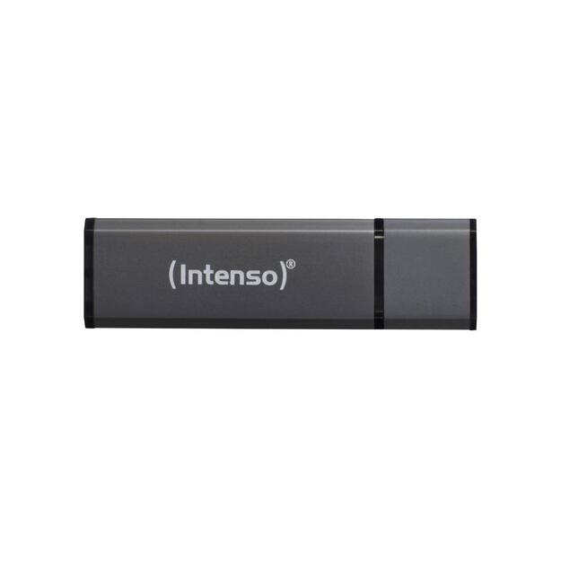 USB raktas MEMORY DRIVE FLASH USB2 4GB/BLACK 3521451 INTENSO
