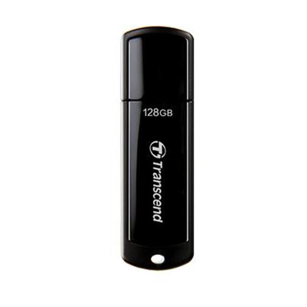 USB raktas MEMORY DRIVE FLASH USB3 128GB/BLACK TS128GJF700 TRANSCEND