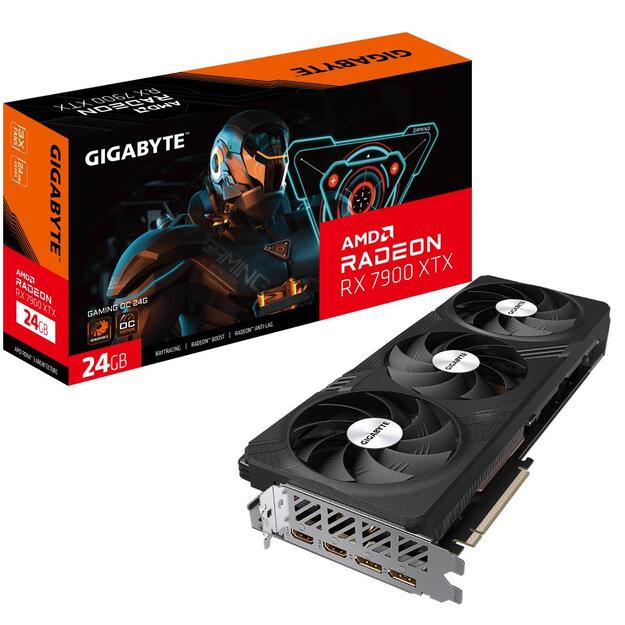 Vaizdo plokštė GIGABYTE Radeon RX 7900 XTX GAMING OC 24GB GDDR6 2xDP 2xHDMI