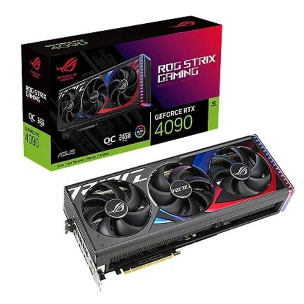 Vaizdo plokštė VGA PCIE16 RTX4090 24GB GDDR6X/ROG-STRIX-RTX4090O24G-GAM ASUS