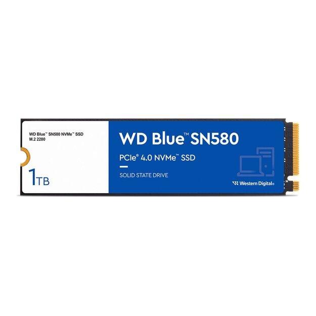 WD Blue SN580 NVMe SSD 1TB M.2 PCIe Gen4