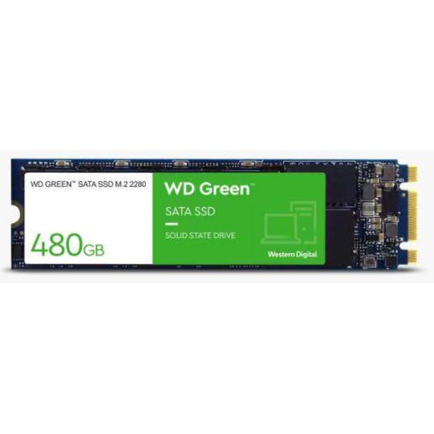WD Green SATA 480GB Internal SSD Solid State Drive - SATA 6Gb/s M.2 2280 - WDS480G3G0B