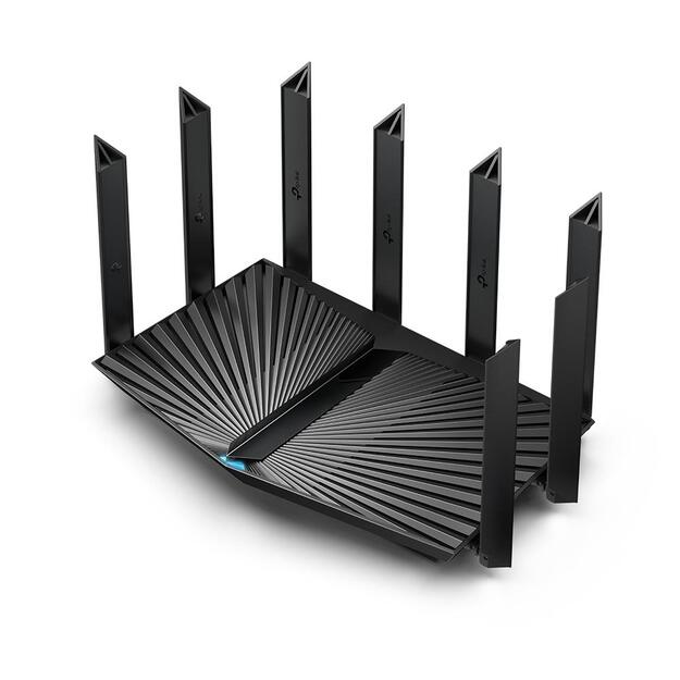 Maršrutizatorius TP-LINK 6000Mbps Wi-Fi 6 USB 3.0 3x10/100/1000M LAN \ WAN ports 2 antennas 8 ARCHERAX80