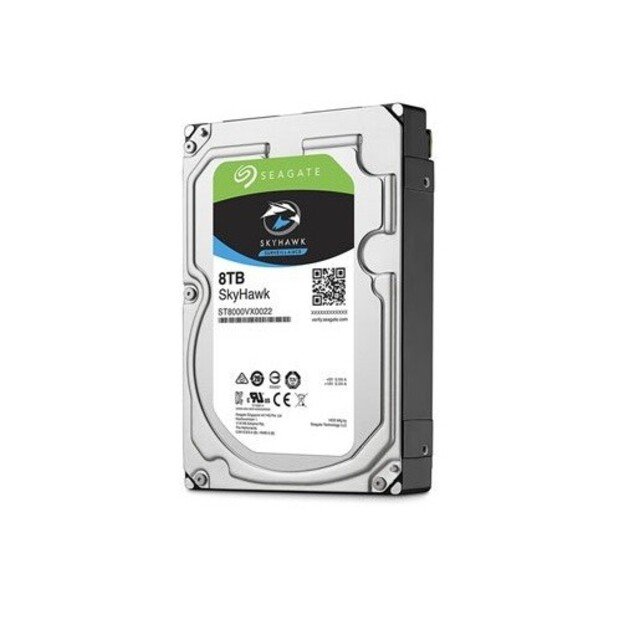 8TB kietasis diskas SEAGATE Skyhawk Surveillance HDD