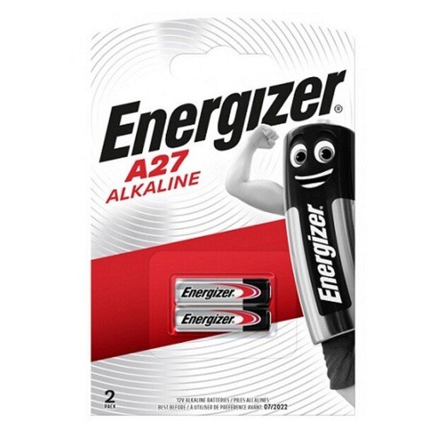 Šarminiai elementai ENERGIZER 12V A27 2vnt