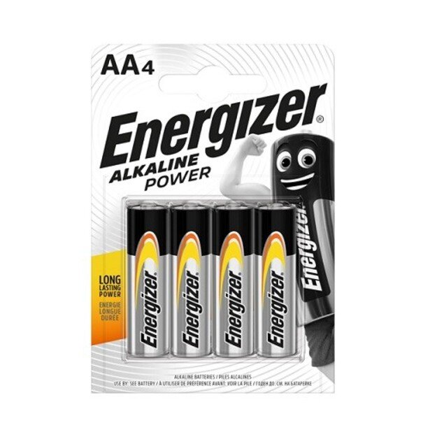 Alkaline battery ENERGIZER Alkaline power AA LR06 4pcs