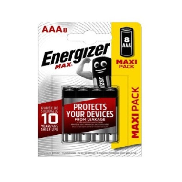 Šarminiai elementai ENERGIZER Max AAA LR03 6vnt