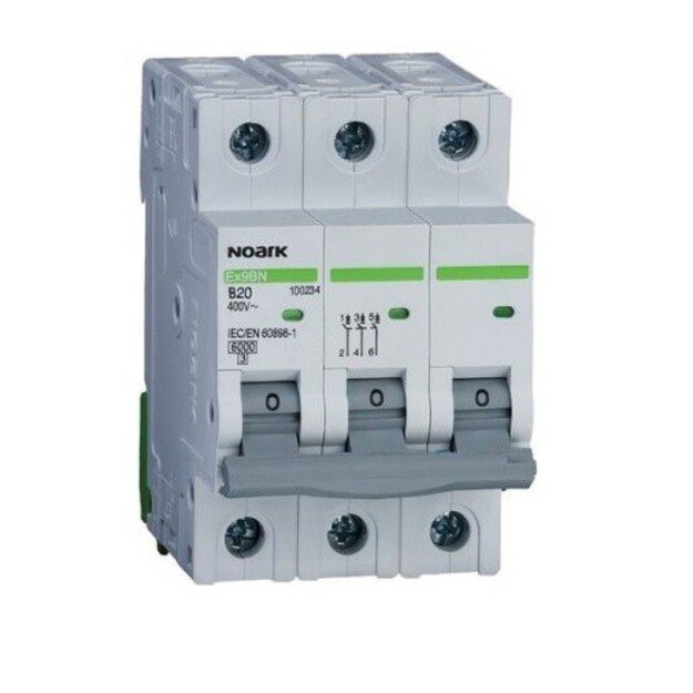 Miniature circuit breaker Noark 100143 3P 16A C 6kA Ex9BN C16