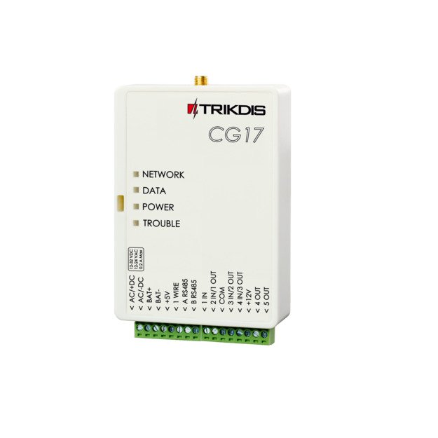 Cellular security control panel Trikdis CG17