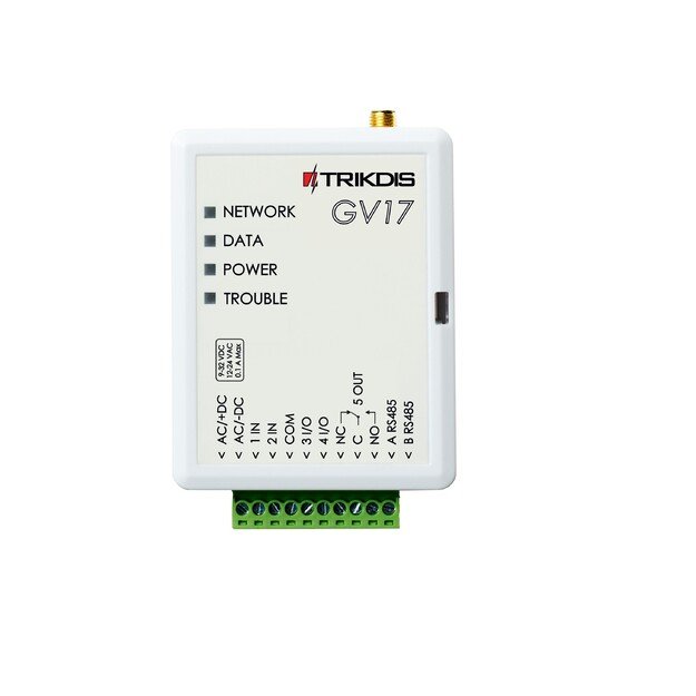 GSM valdiklis vartams ir kitai automatikai 2G/3G Trikdis GV17