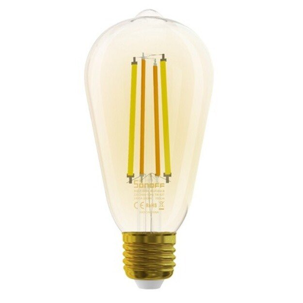 Smart Wi-Fi LED filament bulb E27 SONOFF B02-F-ST64 7W