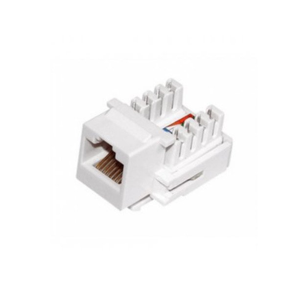 Lizdas UTP KJ8 CAT5e Keystone Jack