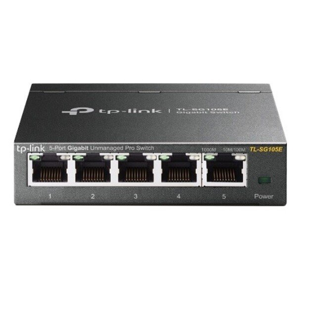 Komutatorius TP-Link TL-SG105E 5-Port Gigabit Pro