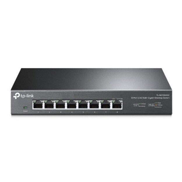 Komutatorius TP-Link TL-SG108-M2 8-Port 2.5G desktop