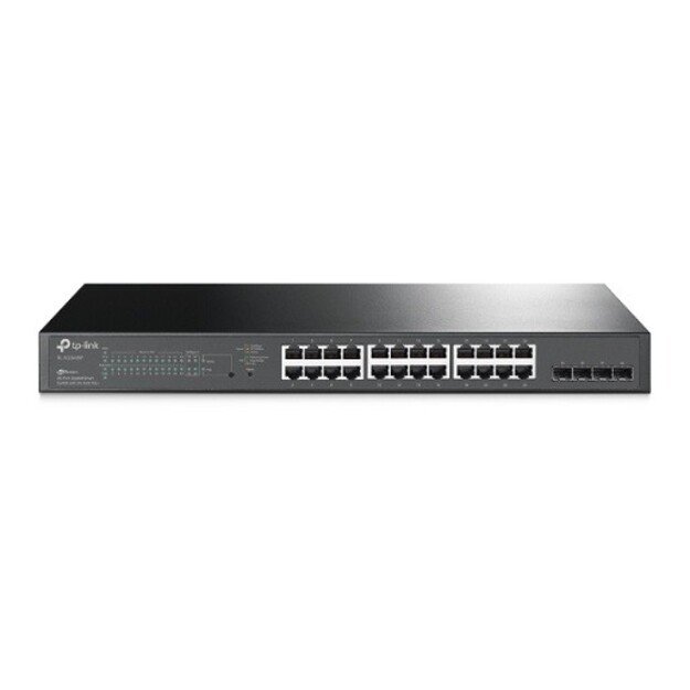 Komutatorius TP-Link TL-SG2428P Smart L2+ 24-port Gigabit PoE+ SFP