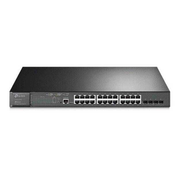 Komutatorius TP-Link TL-SG3428MP L2+ 24-port Gigabit 4-Port SFP PoE+
