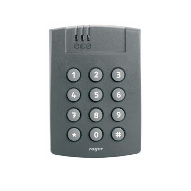Outdoor access controller with built-in EM 125 kHz proximity reader and keypad Roger PR611-G