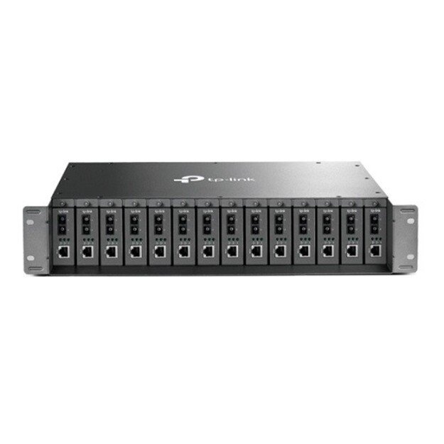 Optinė panelė 19  spintoms TP-LINK TL-MC1400 14 lizdų