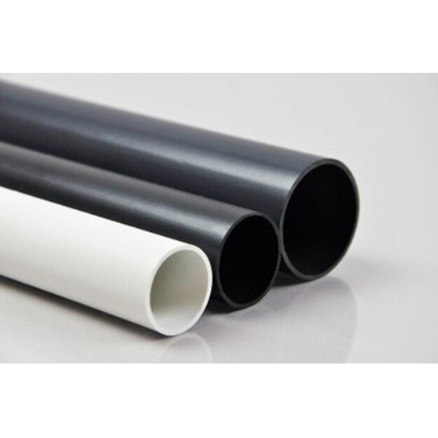 PVC rigid conduit pipes 3m 16mm anthracite grey RAL7024
