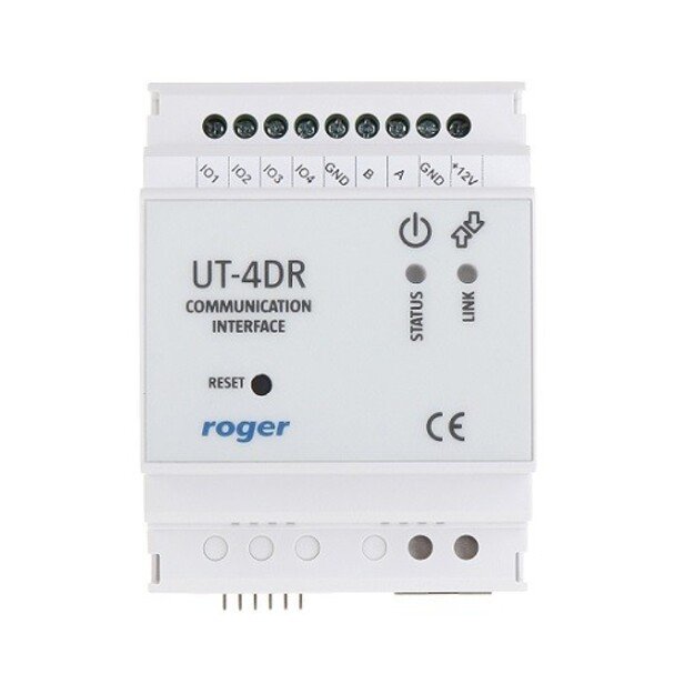RS485-Ethernet interface for RACS 4 system only Roger UT-4DR
