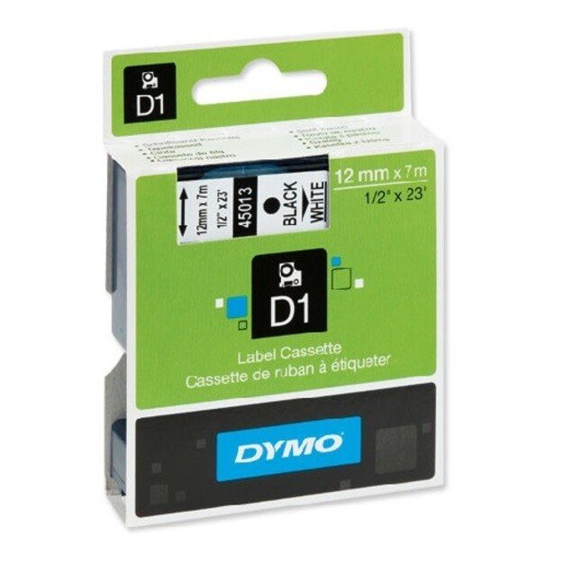 Universal label printer tape Dymo S0720530 D1 7m 12mm