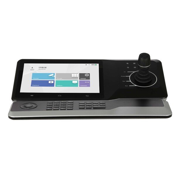 Valdomos PTZ kameros klaviatūra Dahua NKB5000-F liečiamu ekranu