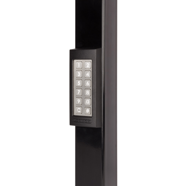 Sturdy frost-free weather resistant keypad with 2 integrated relays