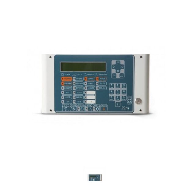 Gaisrinės centralės kartotuvas Inim SmartLetUSee/LCD nuotolinio valdymo adresinis
