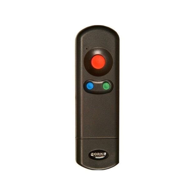 3-key remote control anti-robbery black Gorke PUK-303/ZS